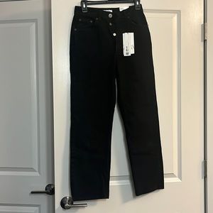 BRAND NEW Zara black jeans.